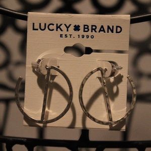 🍀 Lucky Brand 🍀 silver earrings